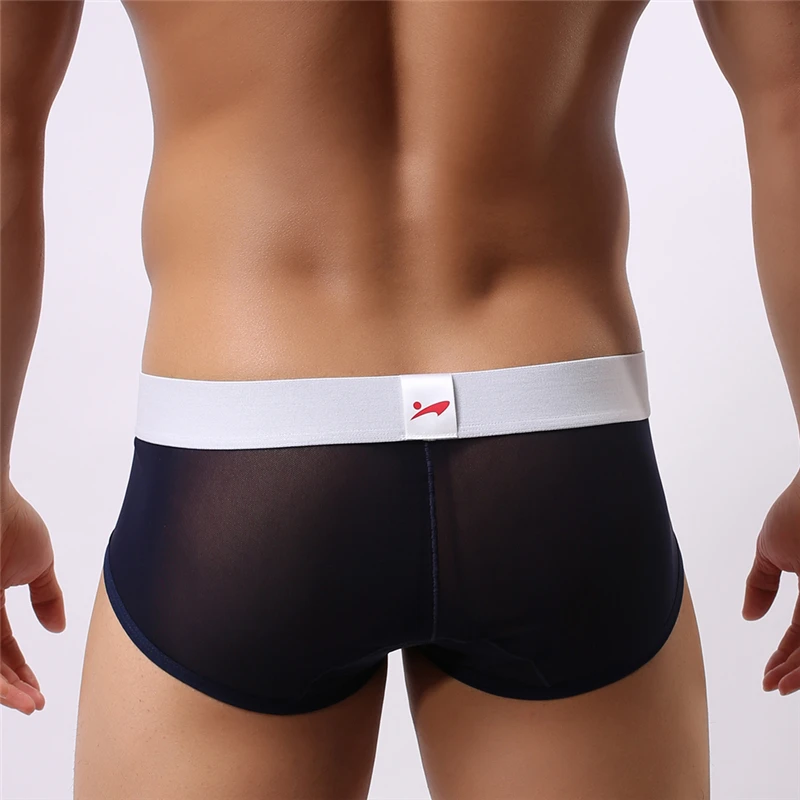 Мужское сексуальное нижнее белье трусы шорты мужские дышащие прозрачные с