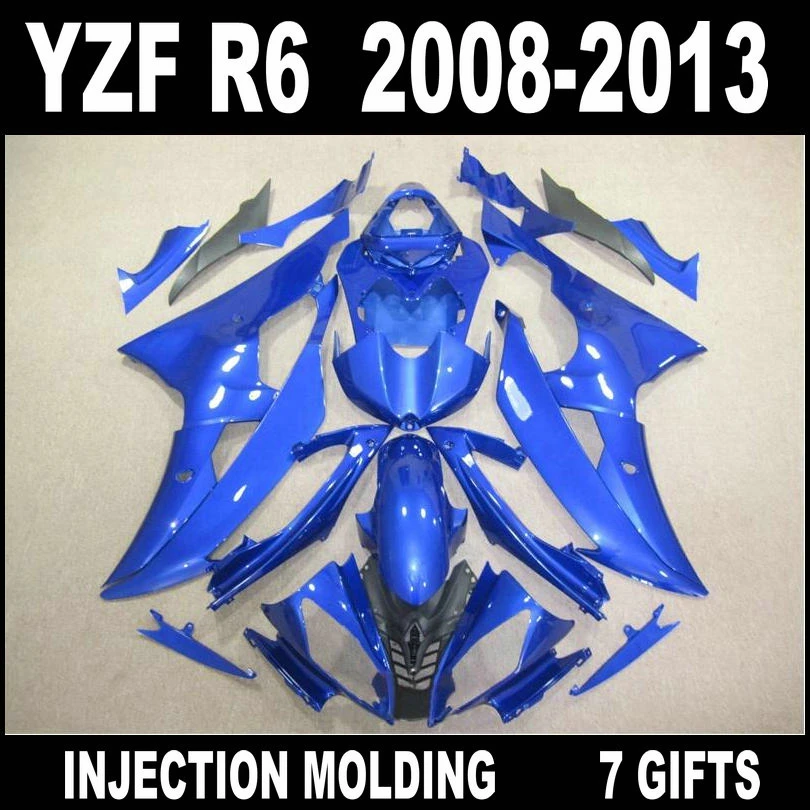 Motorcycle Parts For Yamaha R6 2008 2009 2013 Fairing Kit Beautiful