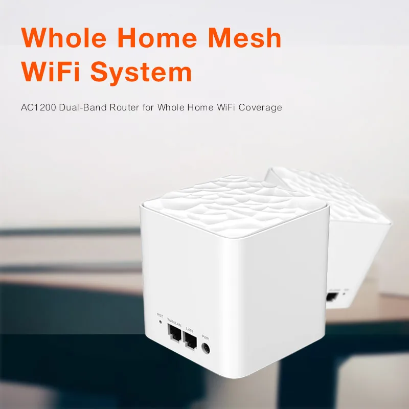 Tenda Nova MW3 AC1200 Dual Band Wifi Router for Whole Home Wi fi Coverage Mesh WiFi 3