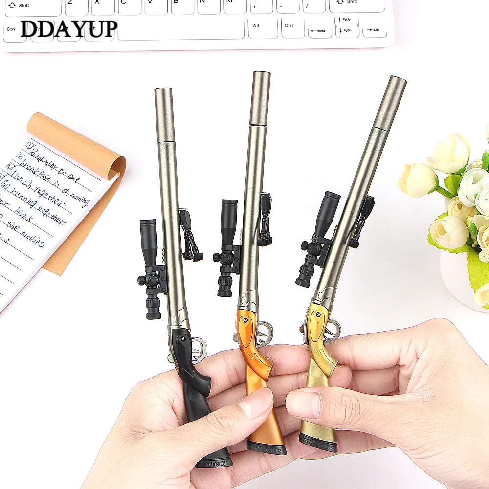 Sniper Rifle Gel Pen Creative Survival Game Gun Toy Gel Pens Neutral ...