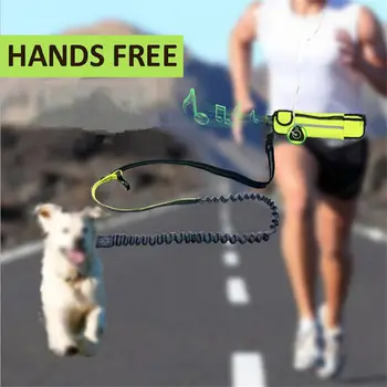 

Safety Reflective Pet Dogs Leashes Hands Free For big and small Dog chihuahua Animals Running Leash long nylon rope dog leads#SS