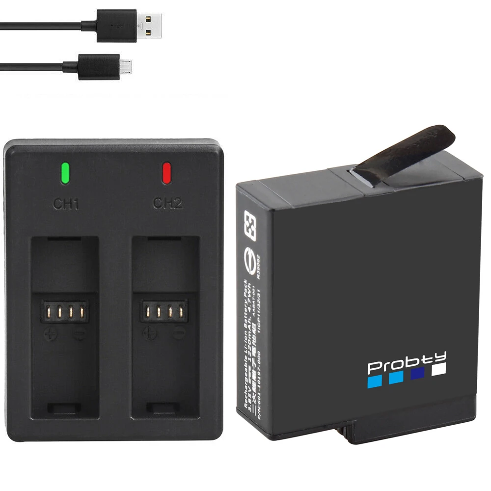 Batterie Pour GoPro Hero 5 AABAT-001 Li-Ion 3.85 Volt | GPH5