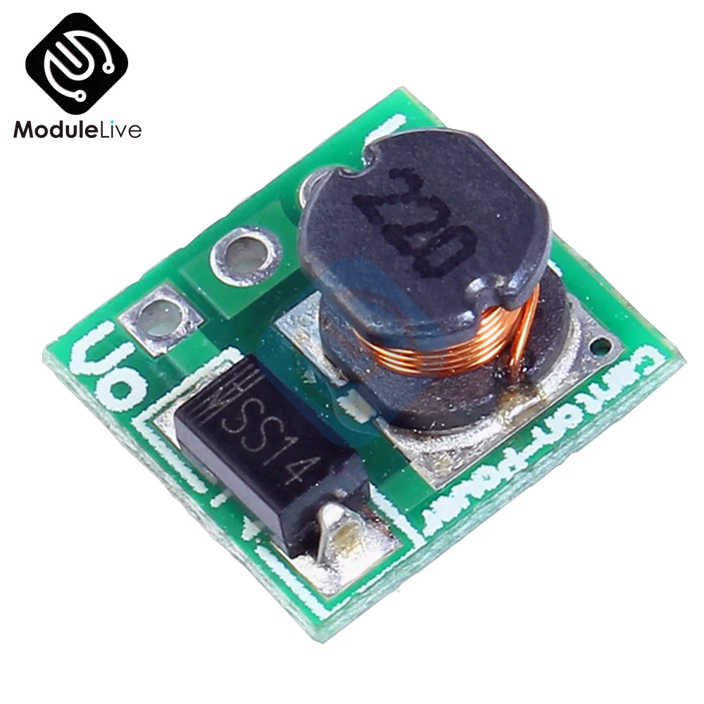 

DC-DC Converter 1V 1.2V 1.5V 1.8V 2.5V 3V to DC 3.3V Step Up Boost Power Supply Module