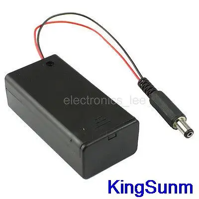 

Free Shipping 9V Battery Holder with ON/OFF Switch Solder Power Toggle for Arduino