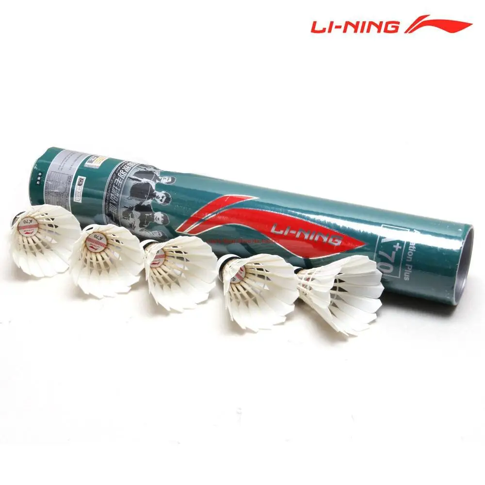 Buy 2tubes/lot Lining Badminton Shuttlecock A+70 Goose