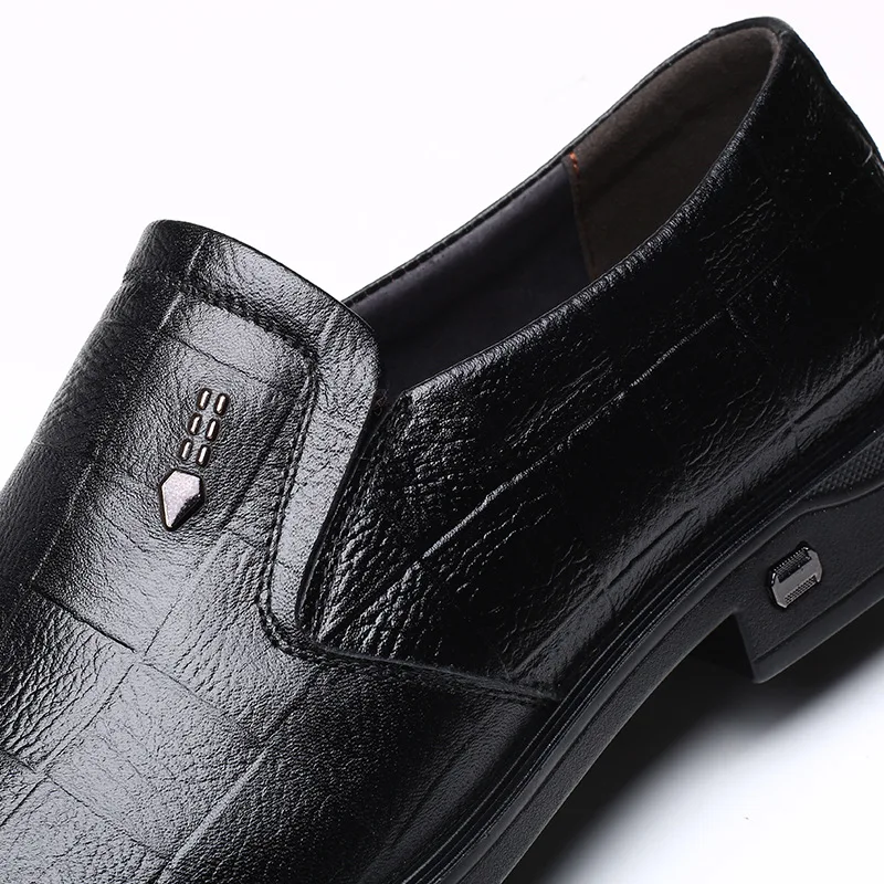 Marque Mariage Mode on Automne brown Printemps Qffaz Des Formelle D'affaires Hommes Chaussures Black Confortables De Robe Slip Pd5A5qSwzx