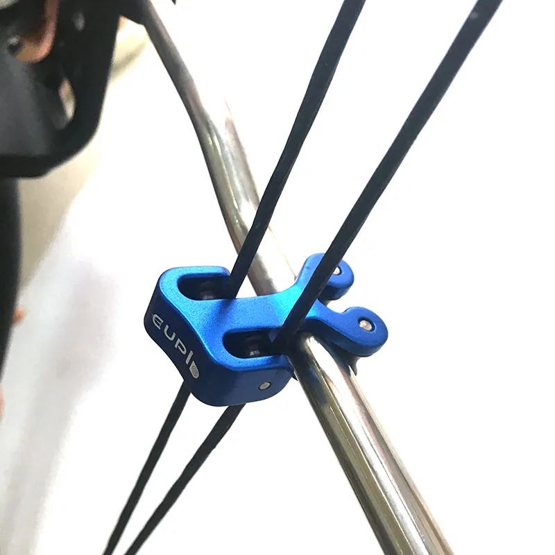 

3/8" Aluminum Archery Cable Slide Compound Bow String Splitter Roller Glide Cable Slide Bow string Separator