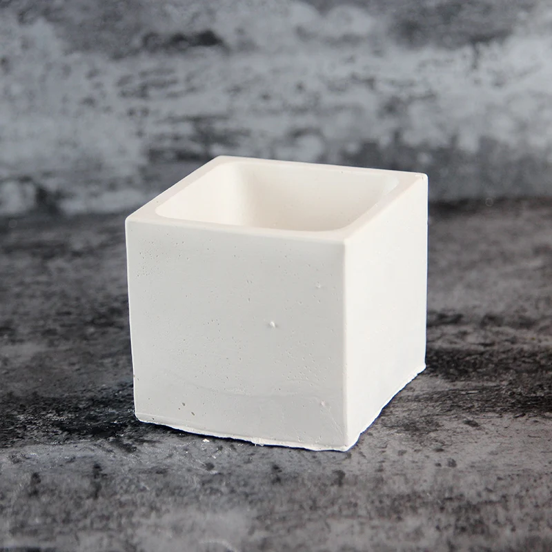 Куб бетон силиконовые формы суккулентов цветочный горшок цемент плесень Ремесло Украшение сада ручной работы инструмент