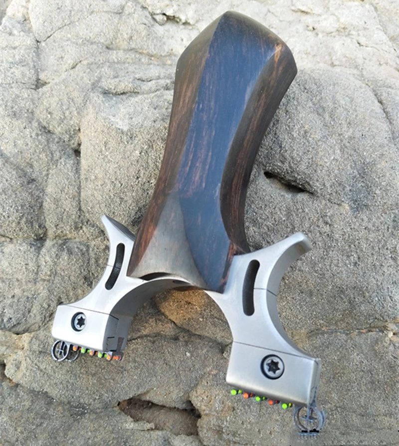 Slingshot Titanium Alloy Catapult For Hunting Outdoor High Quality
