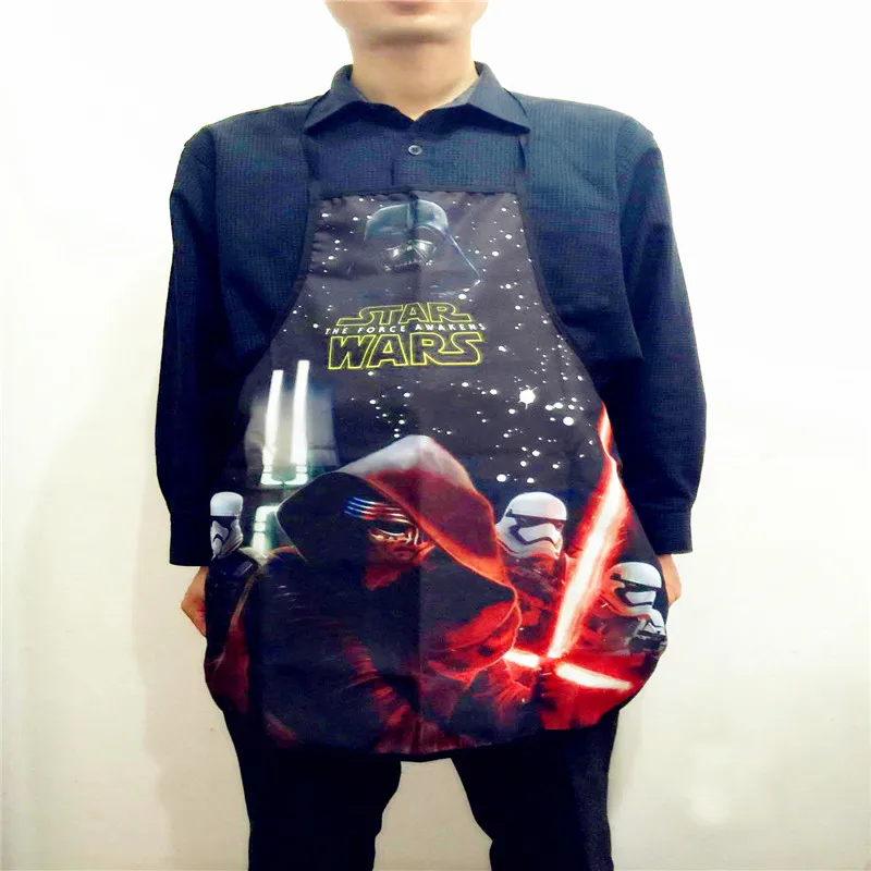 

Funny The Force Awakens STAR WARS Stormtrooper Apron Character Costume Apron Cooking apron Party Apron