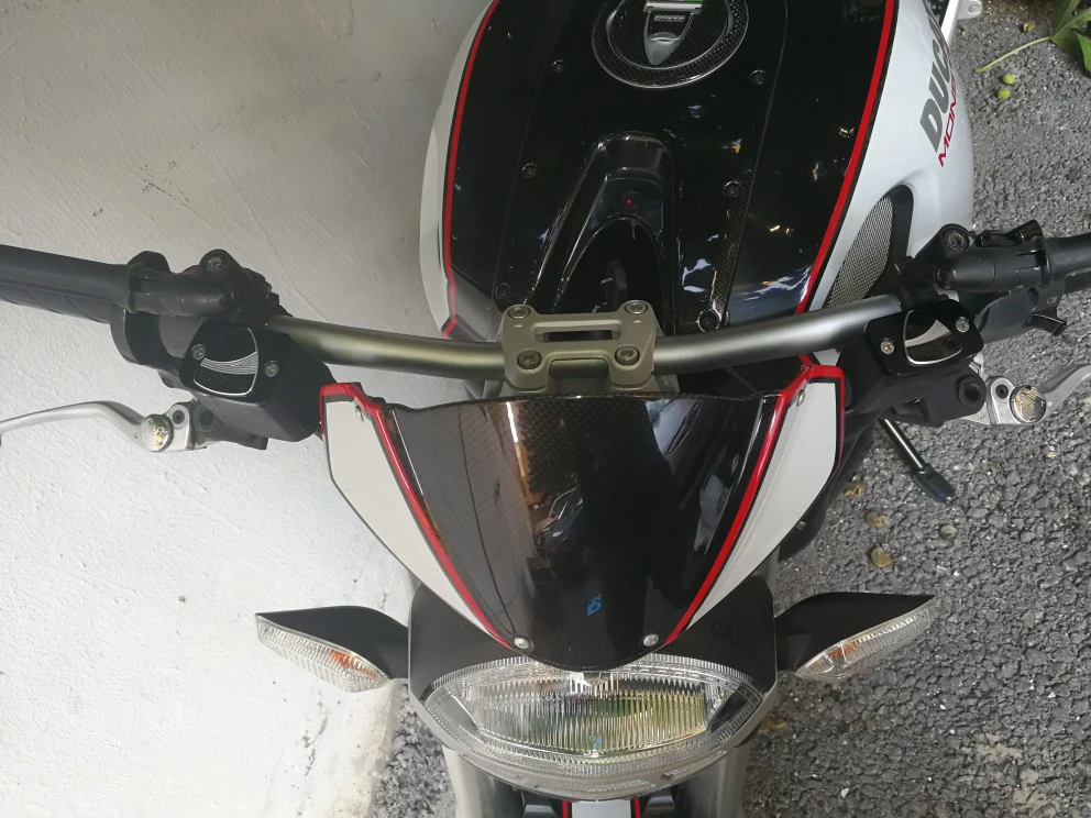 Для DUCATI Monster 695 696 796 Hypermotard Мотоцикл CNC алюминиевый бачок тормозной жидкости для