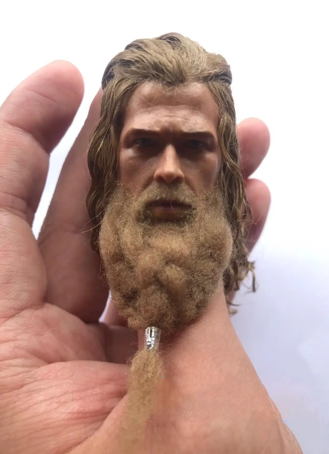 

1/6 scale Decadent Bearded Thor head sculpt figure accessories for 12" action figure doll.not include body and other A0388