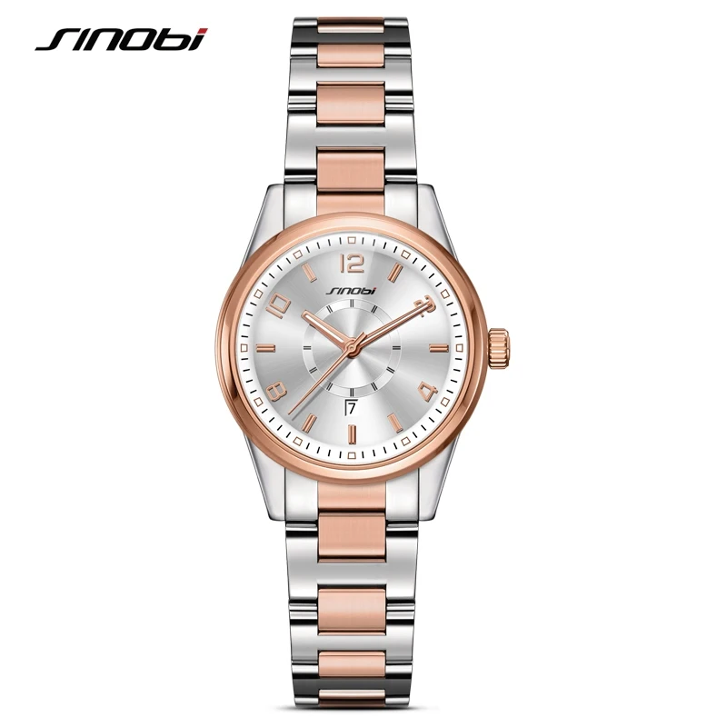 Prix pour Sinobi mode femmes montres top marque de luxe femelle étanche horloge à quartz dames montres mode montres femmes 2017 Prix pour Sinobi mode femmes montres top marque de luxe femelle étanche horloge à quartz dames montres mode montres femmes 2017