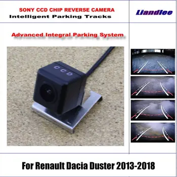 

Backup Rear Reverse Camera For Renault Dacia Duster 2013~2015 2016 2017 2018 HD 580 TV Lines Intelligent Parking Trajectory CAM