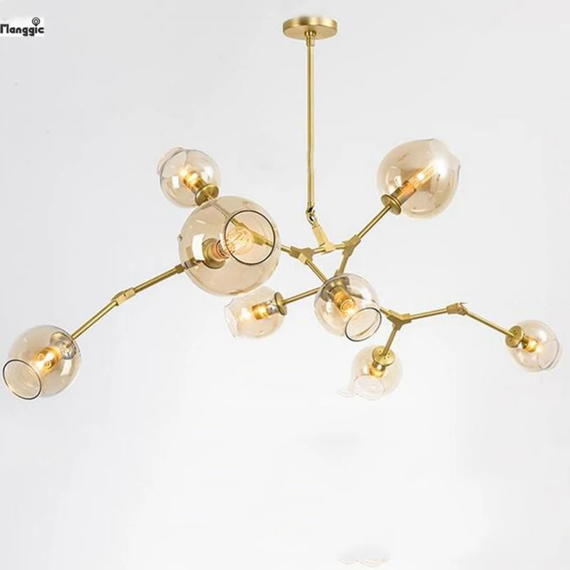 

Classical attic industry pendant lighting black gold bars ladder restaurant glass shadow with Adelman Lindsey lamp