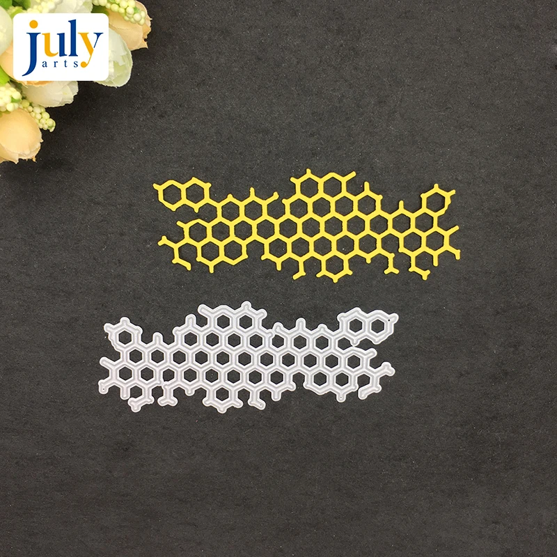 

Julyarts Metal Die Cuts Gridding Shape Cutting Dies for DIY Scrapbooking Embossing Craft Paper Card Making Decoration