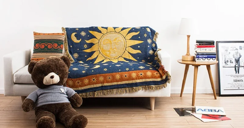 Нескользящее покрывало на диван с картой мира 130*180 см|couch cover|sofa couch coverscouch sofa covers |