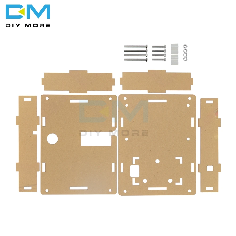 

Clear Acrylic Case Shell Housing For LCR-T4 M328 Transistor Tester Capacitance ESR Mega328