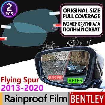 

for Bentley Flying Spur 2013 - 2020 V8 W12 Full Cover Anti Fog Film Rearview Mirror Rainproof Anti-Fog Films Clean Accessories