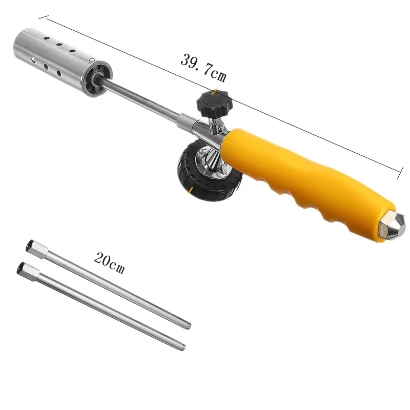 СОРНЯКИ убийца травы кустарник сад Kill горелка комплект Ручка бутан газовый фонарь с 2 x удлинитель из нержавеющей стали спрей