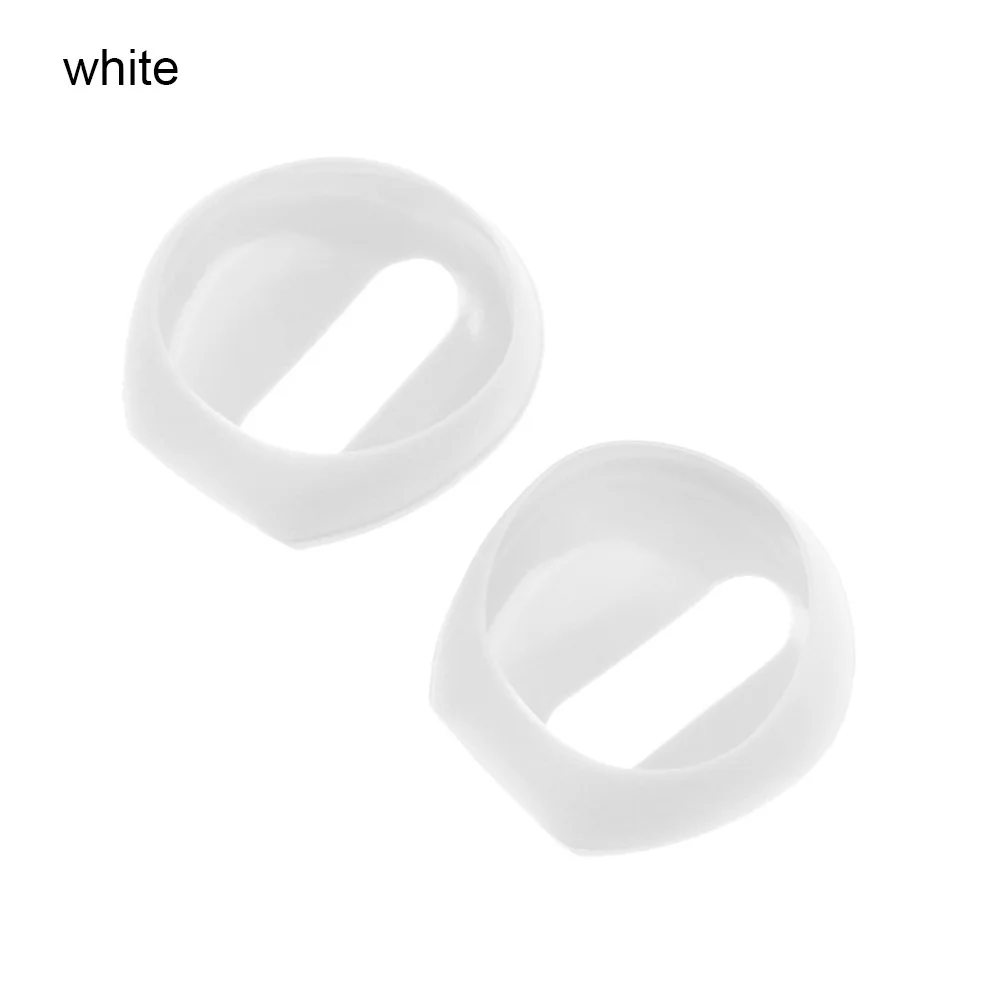 Ультратонкий силиконовый чехол для гарнитуры AirPods Apple, силиконовый чехол для гарнитуры, комплект беспроводной bluetooth-гарнитуры, беруши - Color: White