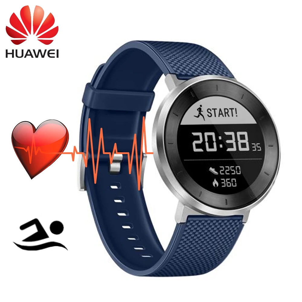 

Original Huawei Huawei Honor S1 Smart Watch 5ATM Waterproof Heart Rate Monitor Long Battery Continuous Fit Tracker S1 Watch