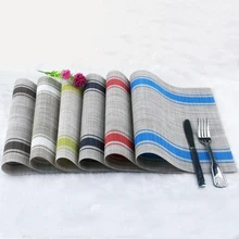 Hot! Food pad Non-slip design diagonal frame High quality PVC food Placemat heat insulationmat table mat