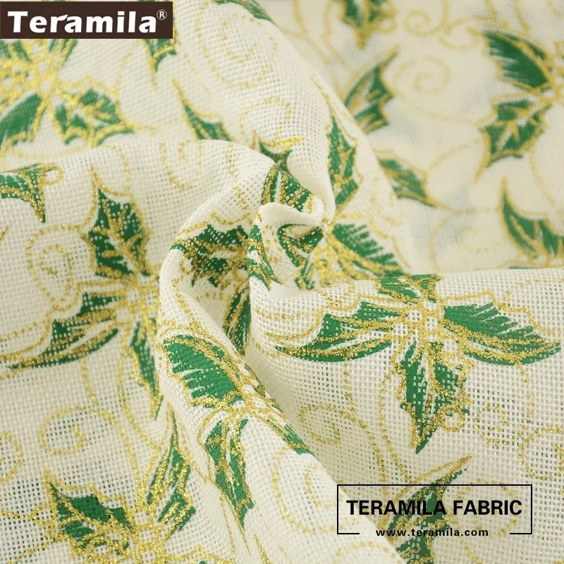 Композитная ткань Teramila 50 см x 150 с принтом зеленых листьев фотоальбом сделай сам