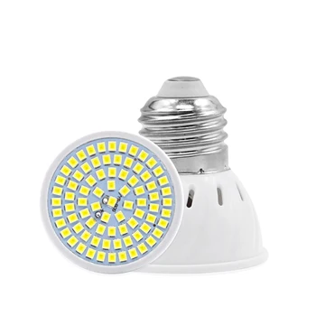激安 E27 E14 MR16 GU10ランパーダled電球220 12v 240 120v Bombillas Ledランプスポットライト48 60 80 Led 2835 Smdランパラスポットcfl