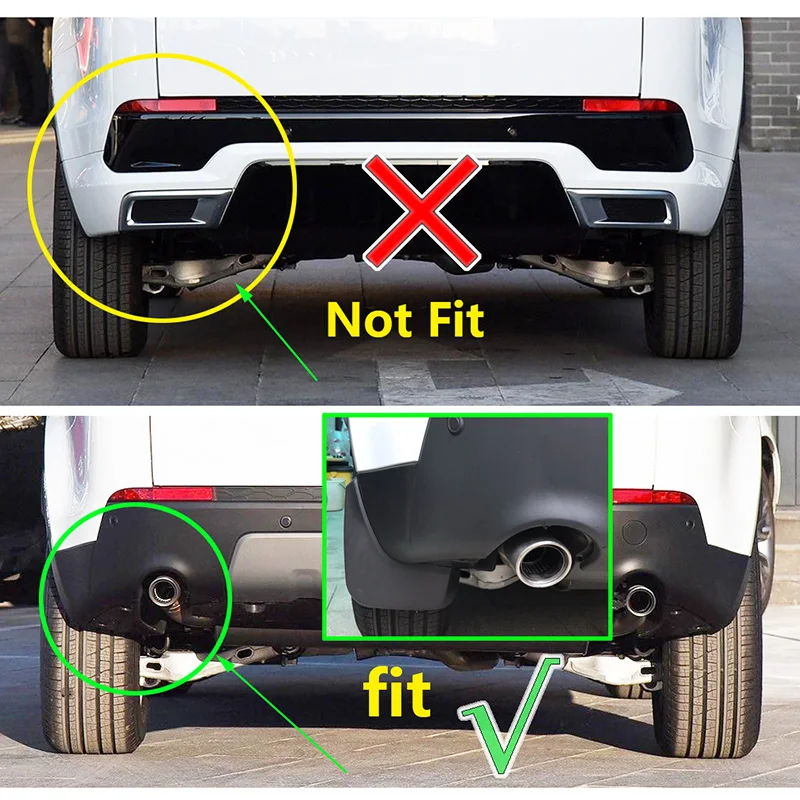 Land Rover Discovery Sport Arrière Pare Boue set DISCOVERY SPORT pare boue Kit