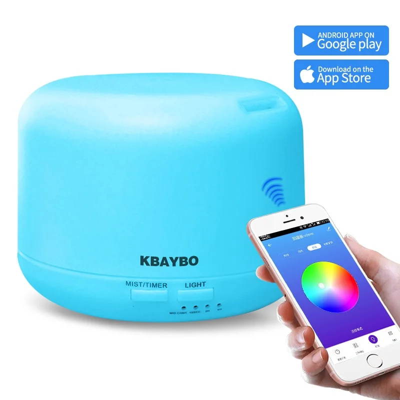 300MLUltrasonic Aromatherapy Humidifier Essential Oil Diffuser Air Purifier for Home Mist Maker