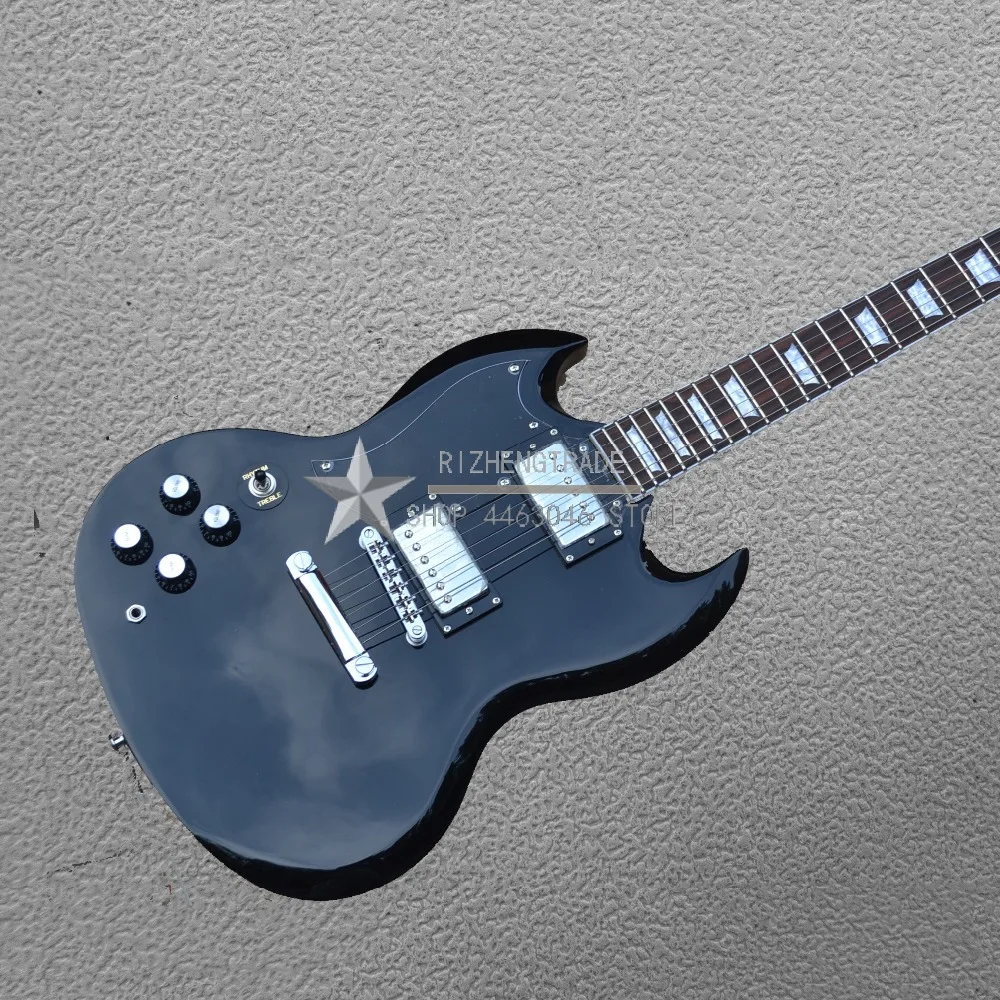 

2018 Promotion New Headless Guitar Burst Left Hand Customization Color Hardware Guitarra Shop Ave More Style Quality Custom