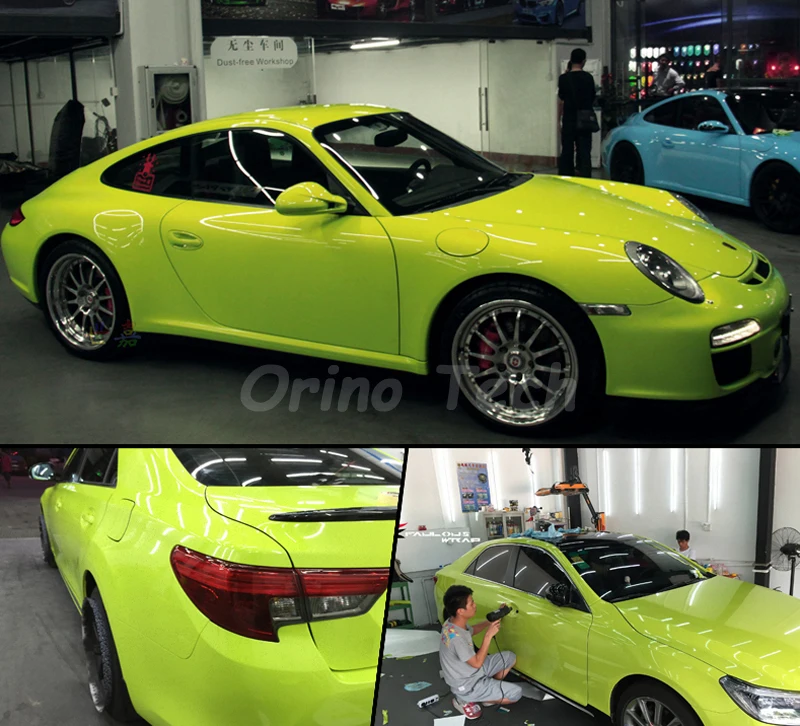 Tender Green Glossy Vinyl Film-1