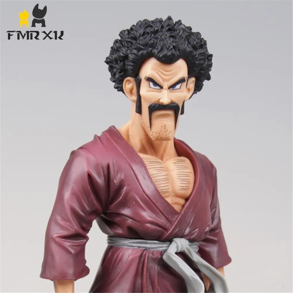 FMRXK Anime Dragon Ball Z Super Mr. Satan Resolución de soldados figura de acción Juguetes DragonBall Hercule colección modelo Juguetes