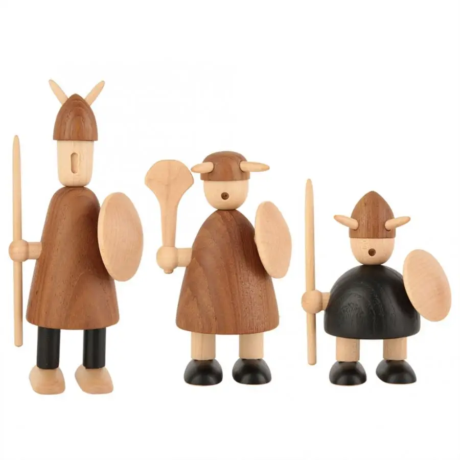 

Decoration Home Decoration Accessories Nordic Pirate Carving Character Figurines Kids Gifts Child Toys Statue For Home