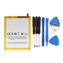 2017 Nouveau Pour Meizu M5 Batterie BA611 Compatible Pour Meizu M5 Mini Mobile Téléphone Batterie 3000 mAh Avec Des Outils Libres