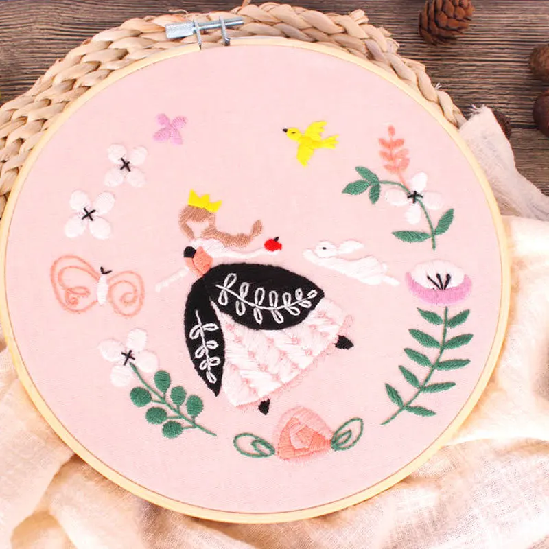 DIY ленты вышивка для начинающих рукоделие Наборы вышивки крестом Красочные цветы