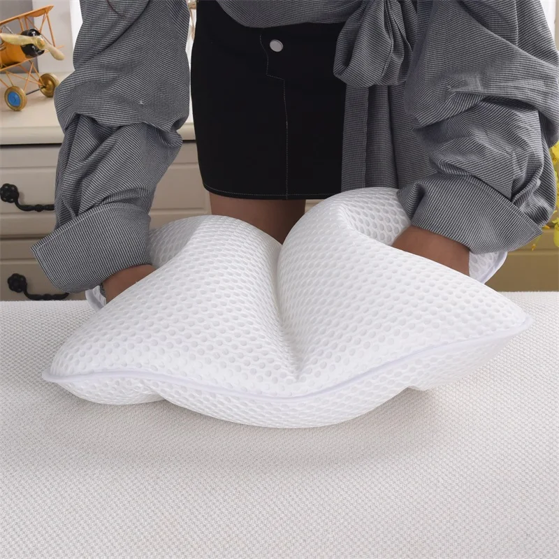 ADQKCLY мягкая подушка для шеи в сеточку, 3D полиэстер, наполнитель, дышащая подушка прямоугольной формы, 30*50/40*60/48*75 см, моющиеся подушки