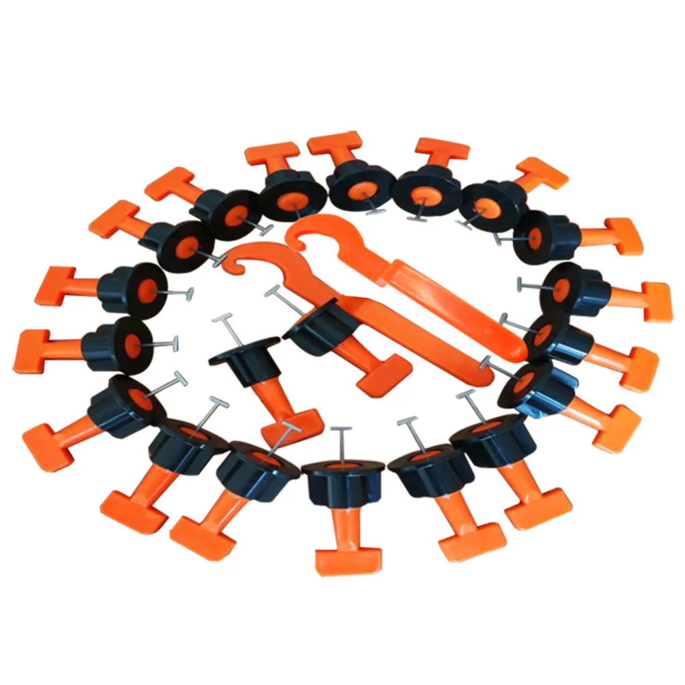 50PCS Tile levellers Mini Level Wedges Alignment Tile Spacers for Wall Floor Tiles carrelage Leveling Leveler Locator Spacers