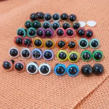 Сделай Сам Рукоделие 16 мм круглой формы смешанный цвет игрушки глаза+ шайбы/200 шт./# гр