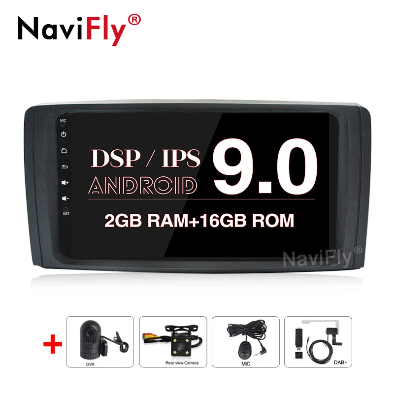 

9" IPS DSP Quad Core Android 9.0 Car GPS Stereo Radio Multimedia for Mercedes Benz R Class W251 R280 R300 R320 R350 car RDS BT