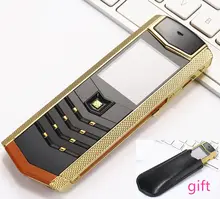 Роскошные Металл + leat H er housing мобильного телефона original c h Инна gsm p h One Dual SIM ячейки p h Те Bluetooth MP3 мобильные телефоны H-mobile V1