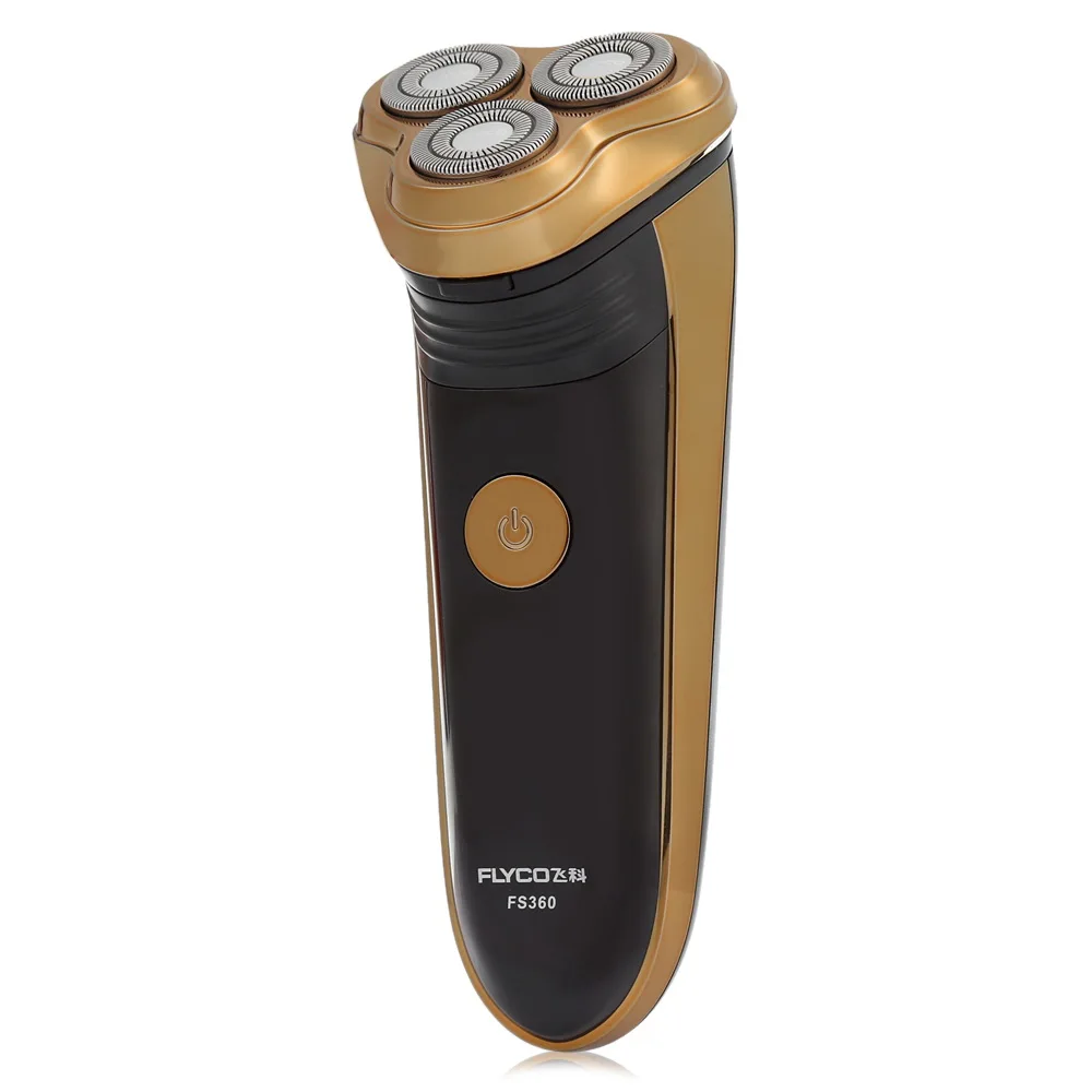 

FLYCO FS360 3D Triple Floating Blade Heads Rechargeable Electric Shaver Razors Face Care Men Beard Pop-Up Trimmer Machine