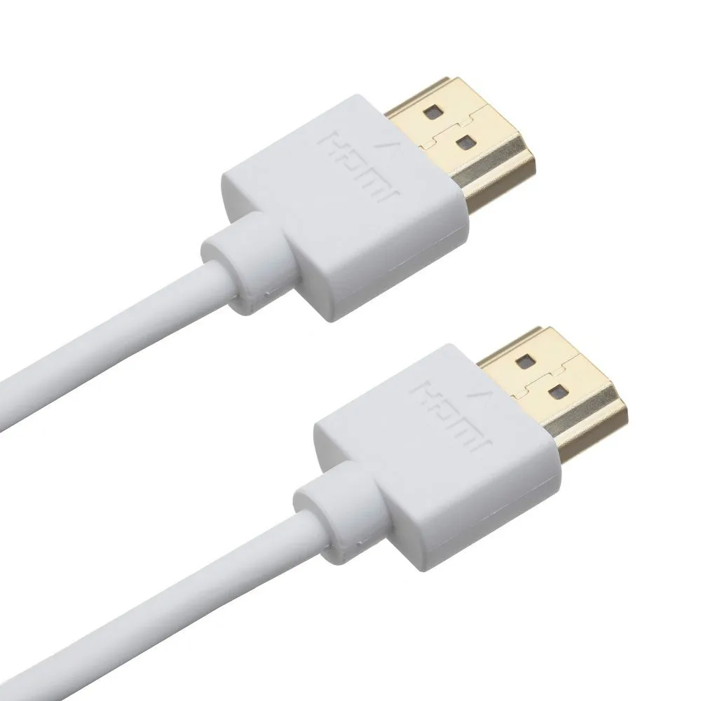 200 шт./лот 6FT = 2 м тонкий hdmi-кабель с Ethernet 1,4 для HD ТВ комплект спортивной одежды для Xbox 360/PS3/Playstation 3/SkyHD/Blu Ray DVD