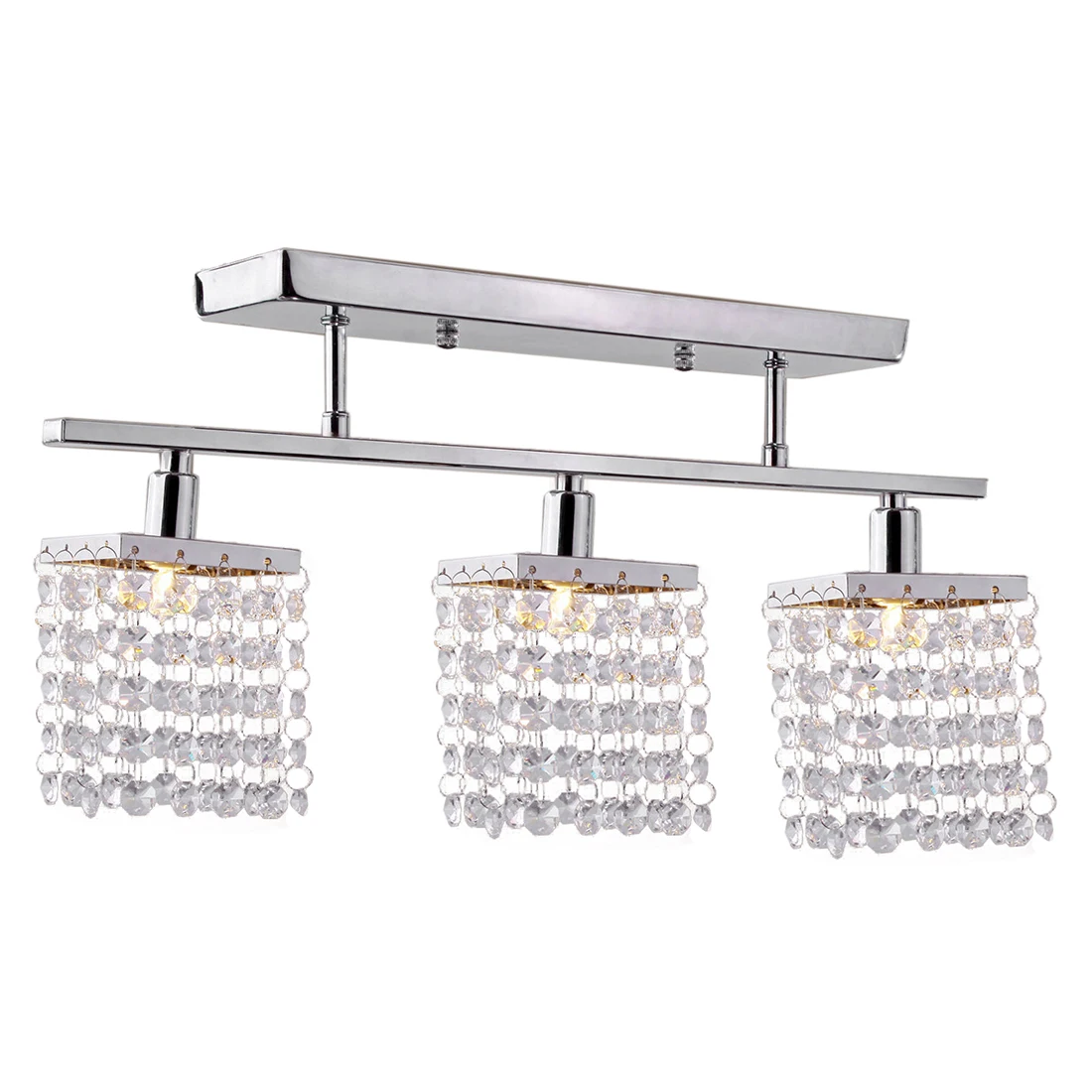 

New Style Vintage Modern Fixture Ceiling Light Lighting Crystal Chandelier Lamp