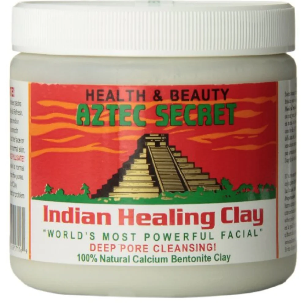 American Aztec Indian Healing Clay natural God mud mask to clean pores