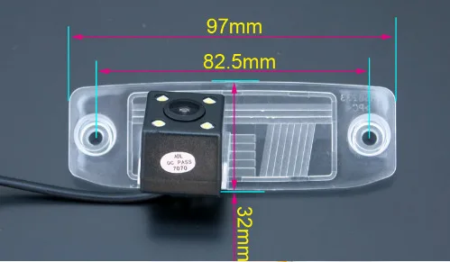 Высокая ночного видения 4 светодиодный SONY CCD чип Автомобильная камера заднего вида для hyundai Elantra Terracan Tucson Accent Kia Sportage R 2011