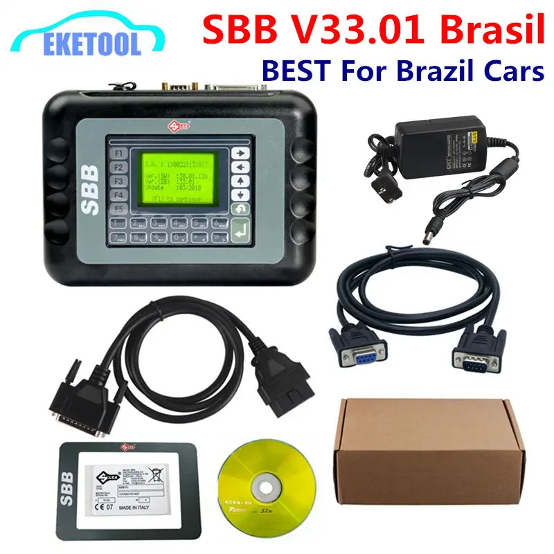 

Silca SBB V33.01 Real Version Special For Brazil Cars V33.01 Brasil For GM Pin Code Auto Key Programmer Added More Function