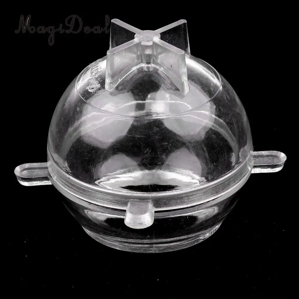 MagiDeal 2pcs Durable Plastic Round Soap Candle Making Mold Holders Mould for Handmade Soap Candle Making Accessories