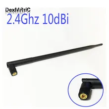 2,4 ГГц антенна 10dbi с высоким коэффициентом усиления 2,4G Wifi антенна SMA мужской разъем всенаправленная беспроводная WiFi маршрутизатор Антенна wi-fi-роутер
